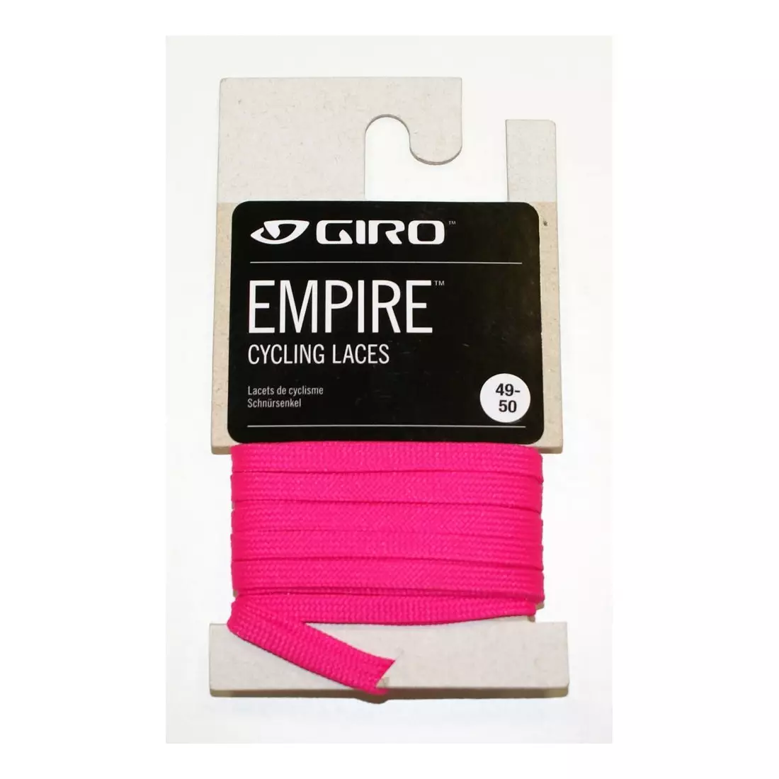 GIRO sznurówki do butów rowerowych EMPIRE LACES coral pink GR-7084147