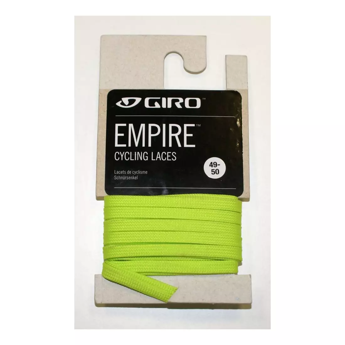 GIRO sznurówki do butów rowerowych EMPIRE LACES puke green GR-7084151