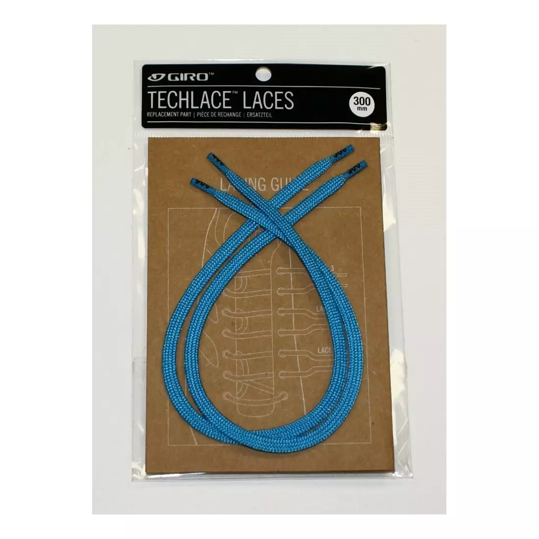 GIRO sznurówki do butów rowerowych TECHLACE LACES blue jewel GR-7093299