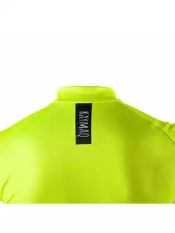 KAYMAQ SLEEVELESS męska koszulka rowerowa bez rękawów 01.217 fluor żółty