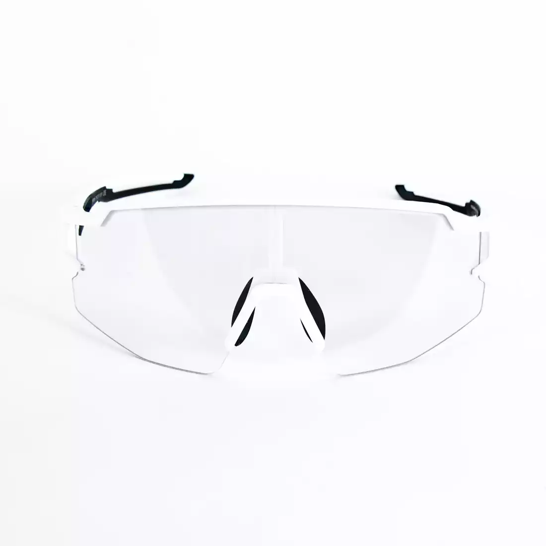 Rockbros 10172 okulary rowerowe / sportowe z fotochromem białe