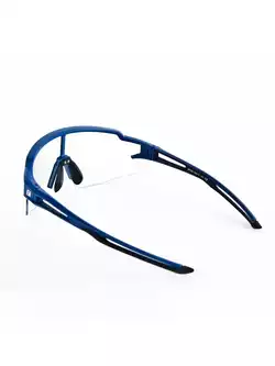 Rockbros 10174 okulary rowerowe / sportowe z fotochromem niebieskie
