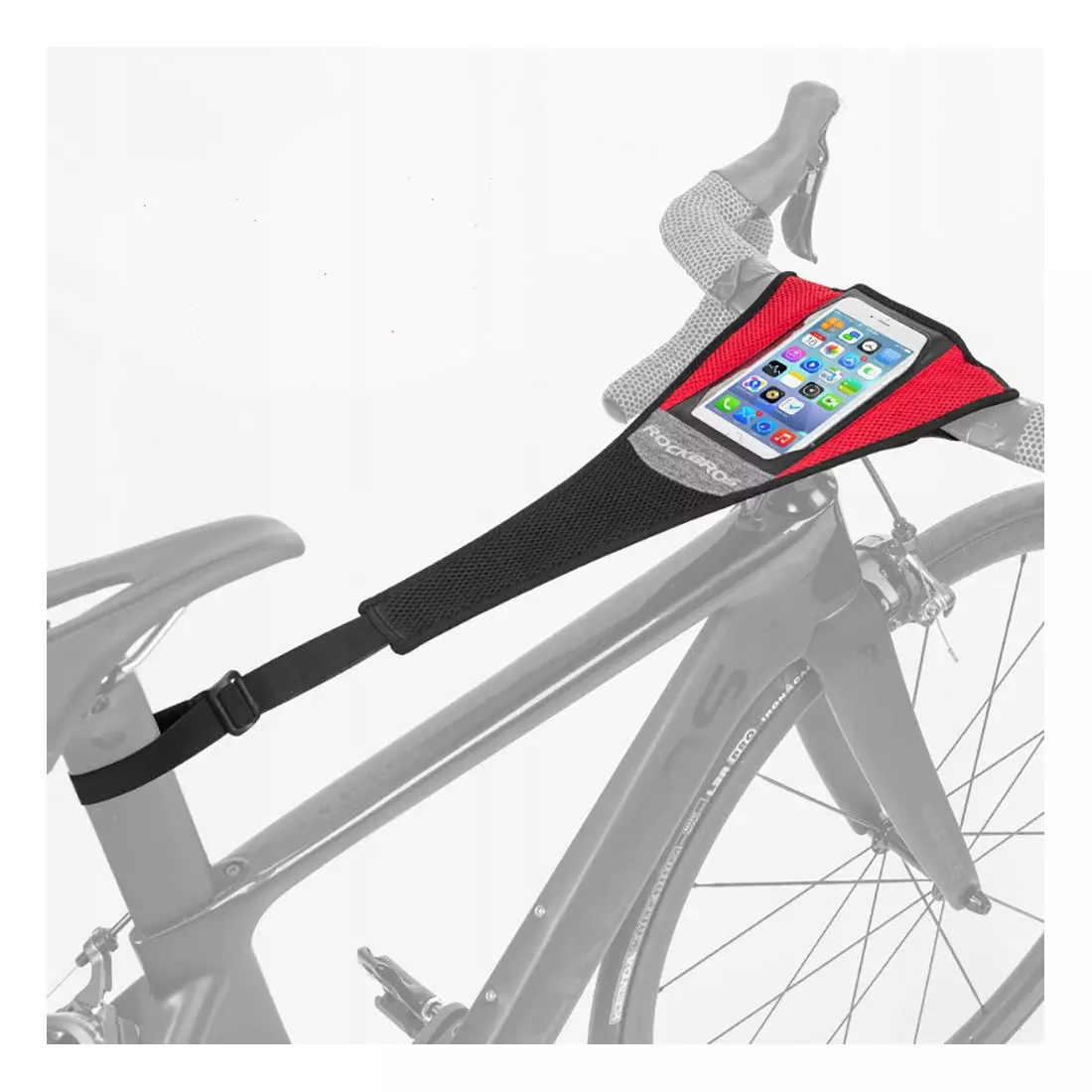 Rockbros osłona na ramę rowerową z kieszonką na telefon D23-2