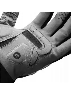 Rockbros przejściowe rękawiczki rowerowe, membrana, czarno-szare S173BGR