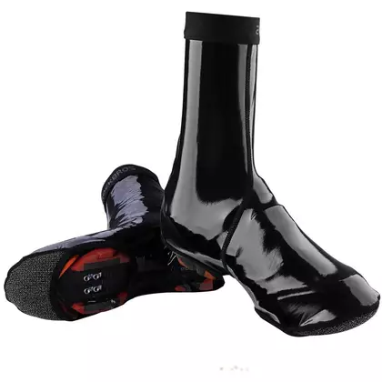Rockbros wodoodporne ochraniacze na buty rowerowe czarne LF1014