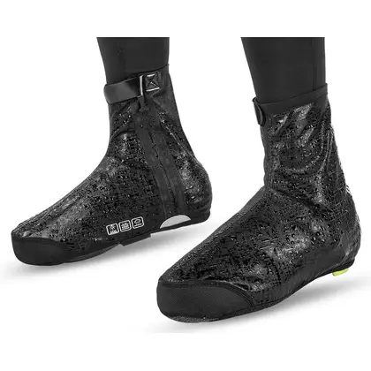 Rockbros wodoodporne ochraniacze na buty rowerowe czarne LF1081