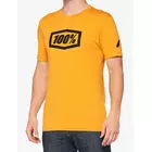 100% koszulka sportowa męska z krótkim rękawem ESSENTIAL goldenrod STO-32016-009-13