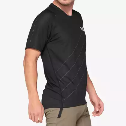 100% CELIUM męska koszulka rowerowa, dark grey/black