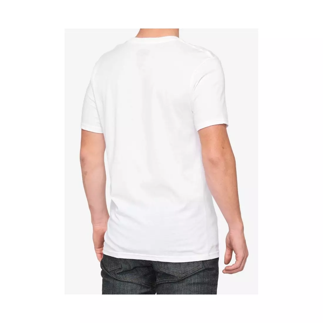 100% męska koszulka z krótkim rękawem BRISTOL white STO-32095-000-11