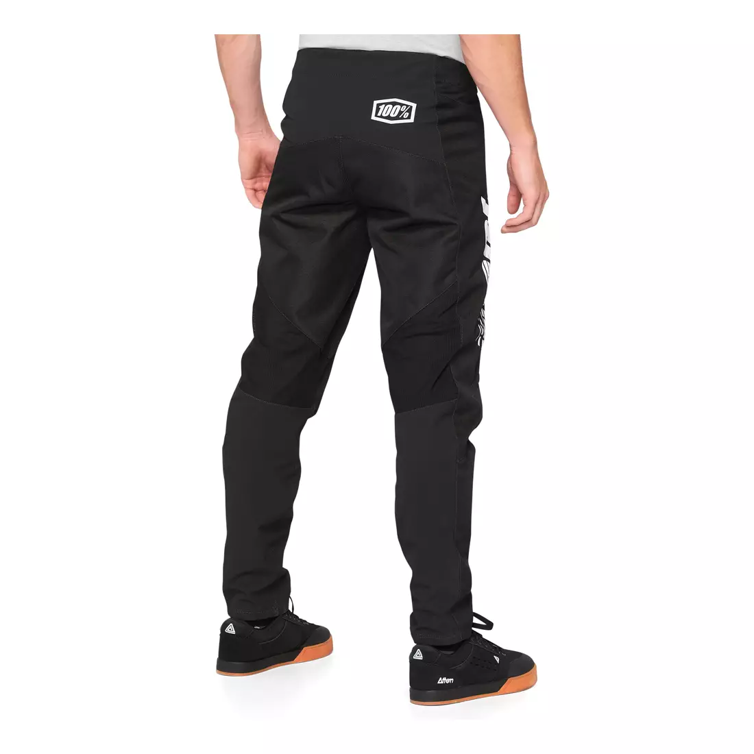 100% spodnie rowerowe dziecięce R-CORE YOUTH PANTS black STO-47102-001-22
