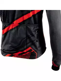 DEKO MNK-001-09 męska bluza rowerowa długi rękaw, czerwony