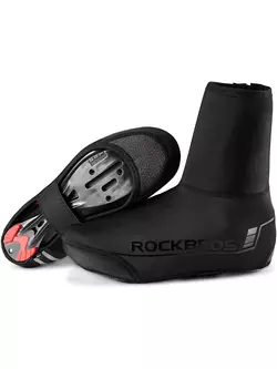 Rockbros wodoodporne ochraniacze na buty rowerowe czarne LF1052-1