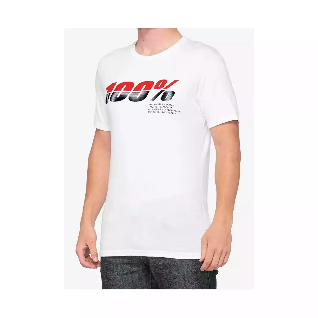 T-shirt 100% BRISTOL krótki rękaw white roz. M (NEW) STO-32095-000-11