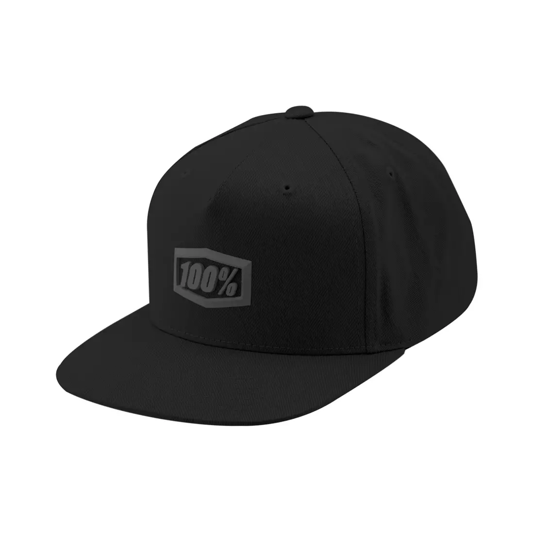 100% czapka z daszkiem ENTERPRISE Snapback Hat Black/Charcoal Speck 