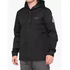 100% męska kurtka przeciwdeszczowa APACHE Hooded Snap Jacket STO-39006-001-11