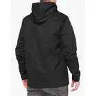 100% męska kurtka przeciwdeszczowa APACHE Hooded Snap Jacket STO-39006-001-11