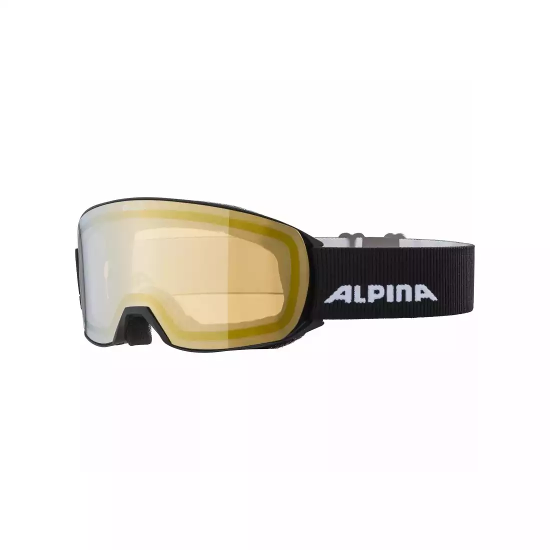 ALPINA GOGLE M40 NAKISKA BLACK szkło HM GOLD new 2021 A7280831