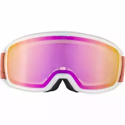 ALPINA gogle narciarskie / snowboardowe M40 NAKISKA HM white-coral A7280812