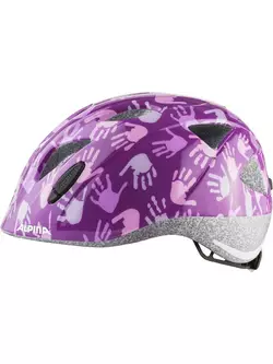 ALPINA KASK ROWEROWY XIMO  BERRY HANDS GLOSS 47-51 