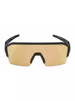 ALPINA okulary sportowe RAM HR HVLM+ SILVER MIRROR S1-3 black matt A8674231