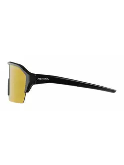ALPINA okulary sportowe RAM HR HVLM+ SILVER MIRROR S1-3 black matt A8674231