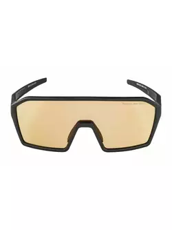 ALPINA okulary sportowe RAM HVLM+ RED MIRROR S1-3 black matt A8672031