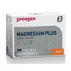 Magnez SPONSER MAGNESIUM PLUS w proszku mix owoców (pudełko 20 saszetek x 6,5g) 