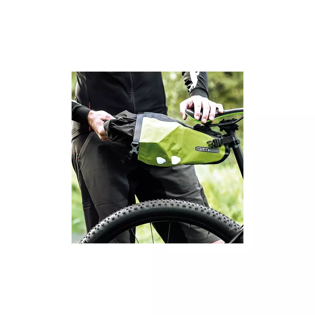 ORTLIEB torba rowerowa podsiodłowa SADDLE-BAG TWO 4,1L black matt O-F9424