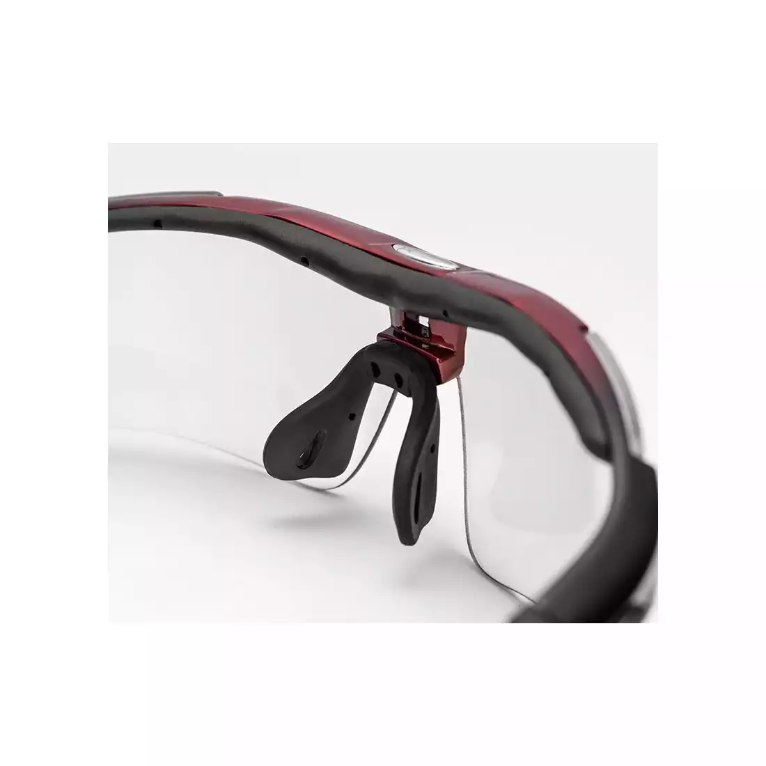 Rockbros okulary sportowe z fotochromem + wkładka korekcyjna red 10141