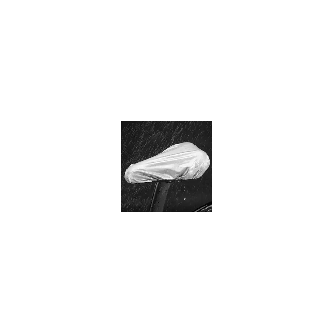 Rockbros żelowy pokrowiec na siodełko z osłoną przeciwdeszczową, czarny LF047 / LF-FYZ01