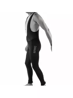 [Set] KAYMAQ zimowe spodnie, softshell, na szelkach, bez wkładki CREEK II + KAYMAQ BOXER męskie bokserki rowerowe z wkładką