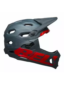 BELL SUPER DH MIPS SPHERICAL kask rowerowy full face, matte blue crimson