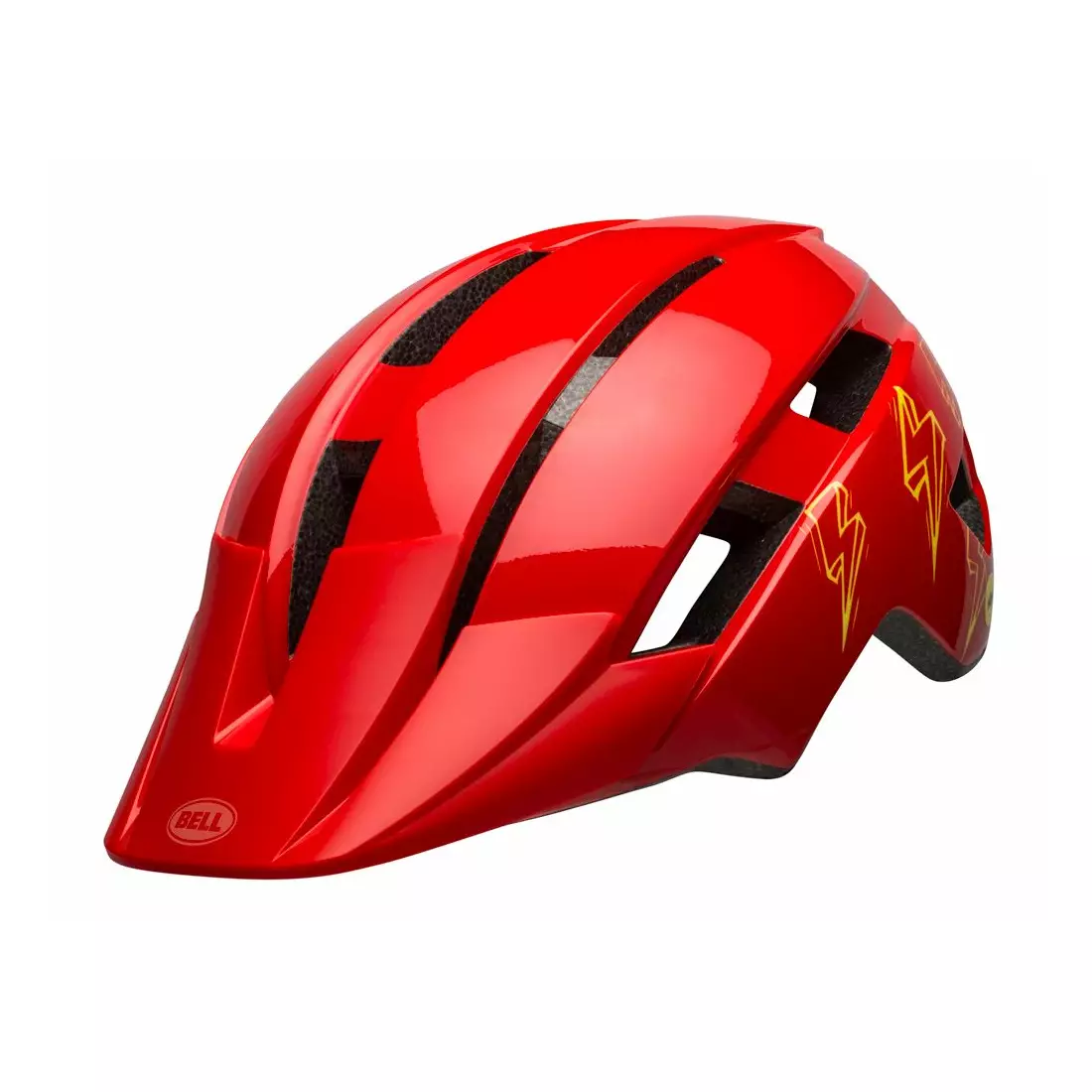 BELL kask rowerowy dziecięcy/juniorski SIDETRACK II INTEGRATED MIPS red bolts BEL-7116431