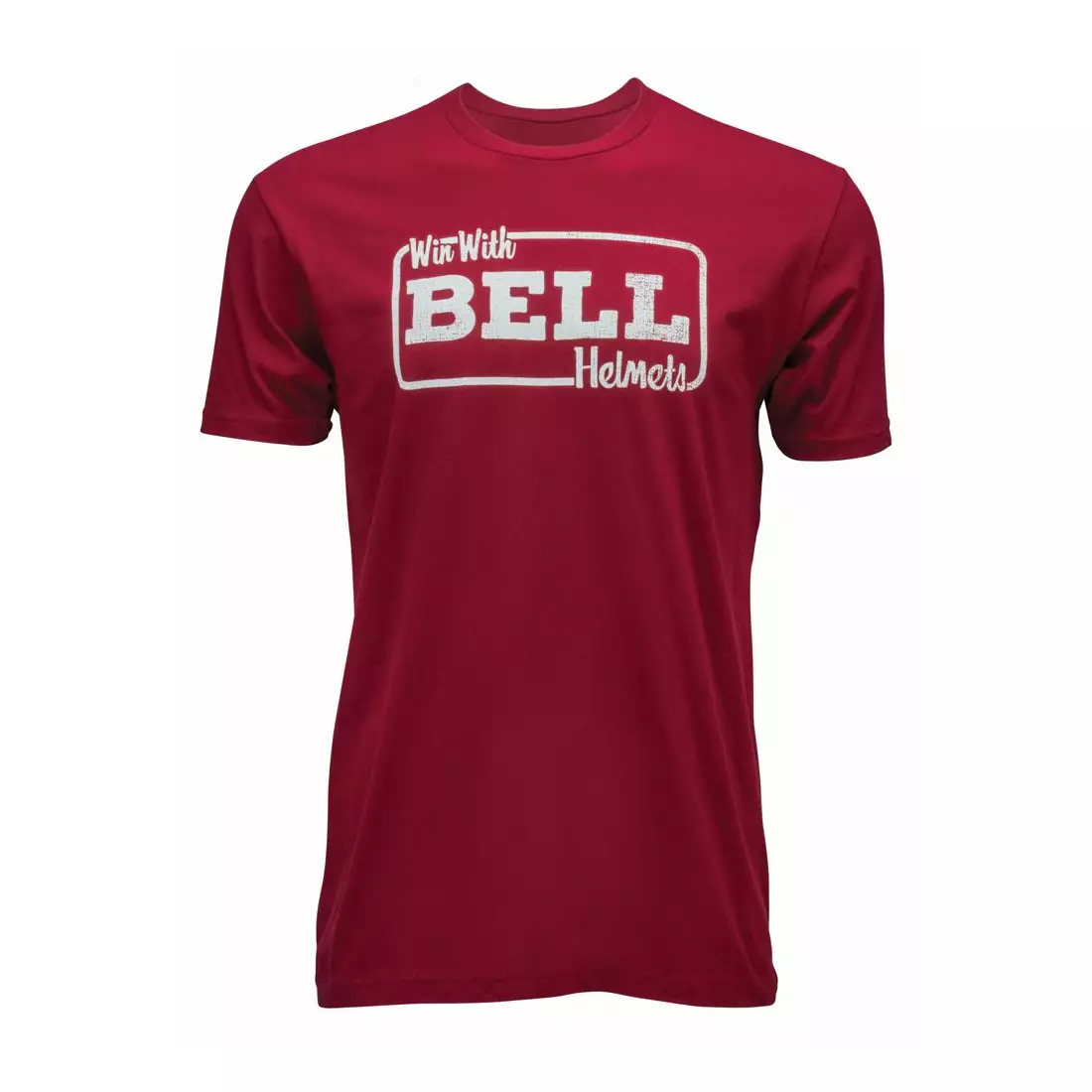 BELL męska koszulka z krótkim rękawem PREMIUM TEE WIN WITH THE BELL cardinal red BEL-7093676