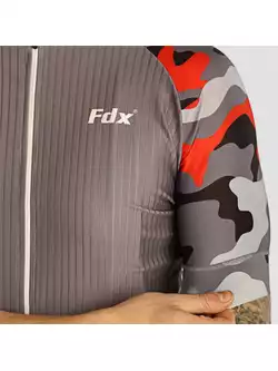 FDX 1890 męska koszulka rowerowa szara