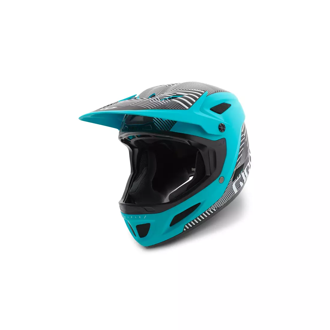 GIRO kask rowerowy full face DISCIPLE INTEGRATED MIPS matte glacier dazzle GR-7087559