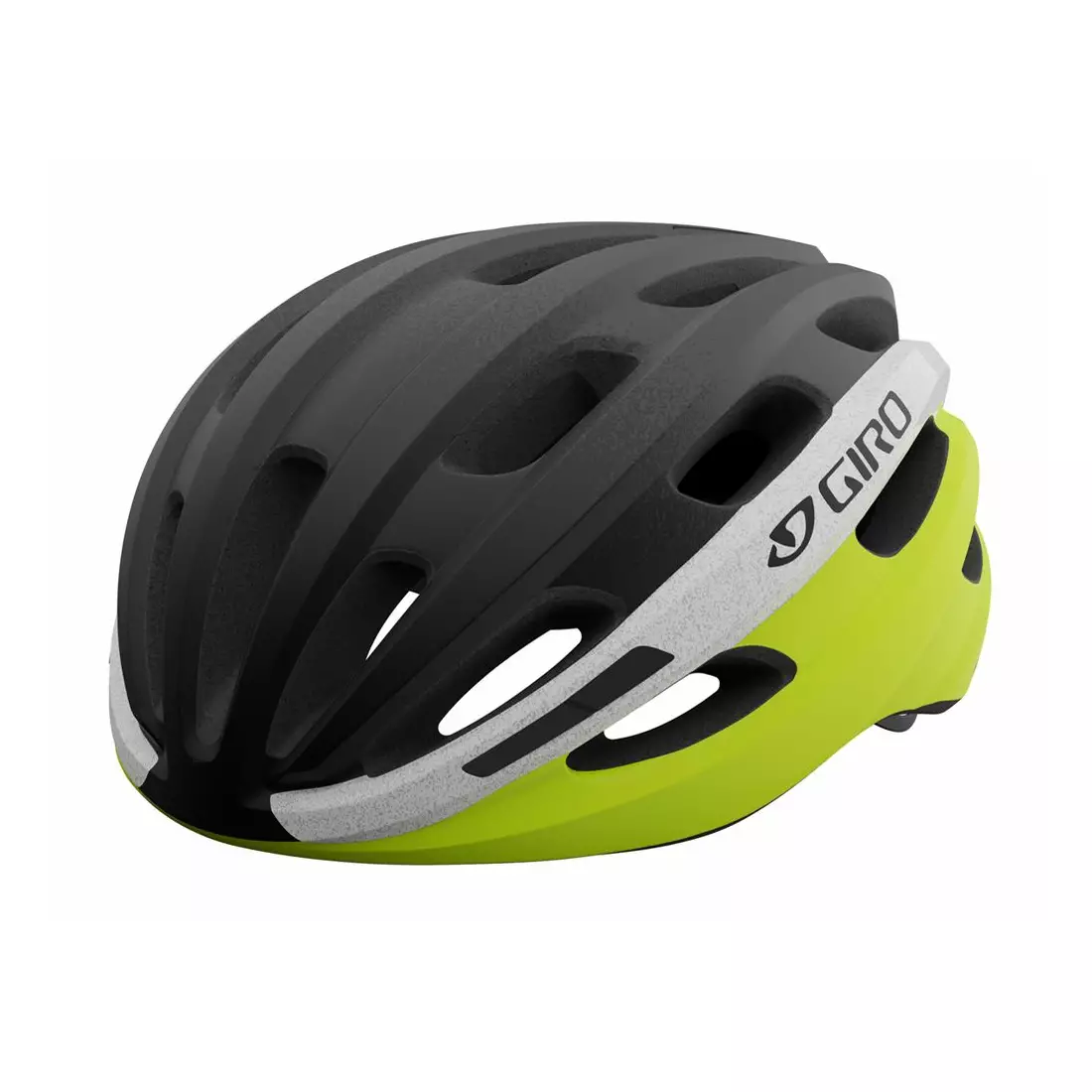 GIRO kask rowerowy szosowy ISODE INTEGRATED MIPS matte black fade highlight yellow GR-7129915