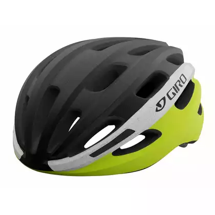 GIRO kask rowerowy szosowy ISODE INTEGRATED MIPS matte black fade highlight yellow GR-7129915
