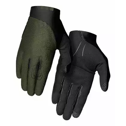Rękawiczki męskie GIRO TRIXTER długi palec olive roz. XS (obwód dłoni do 178 mm / dł. dłoni do 174 mm) (NEW)GR-7127470