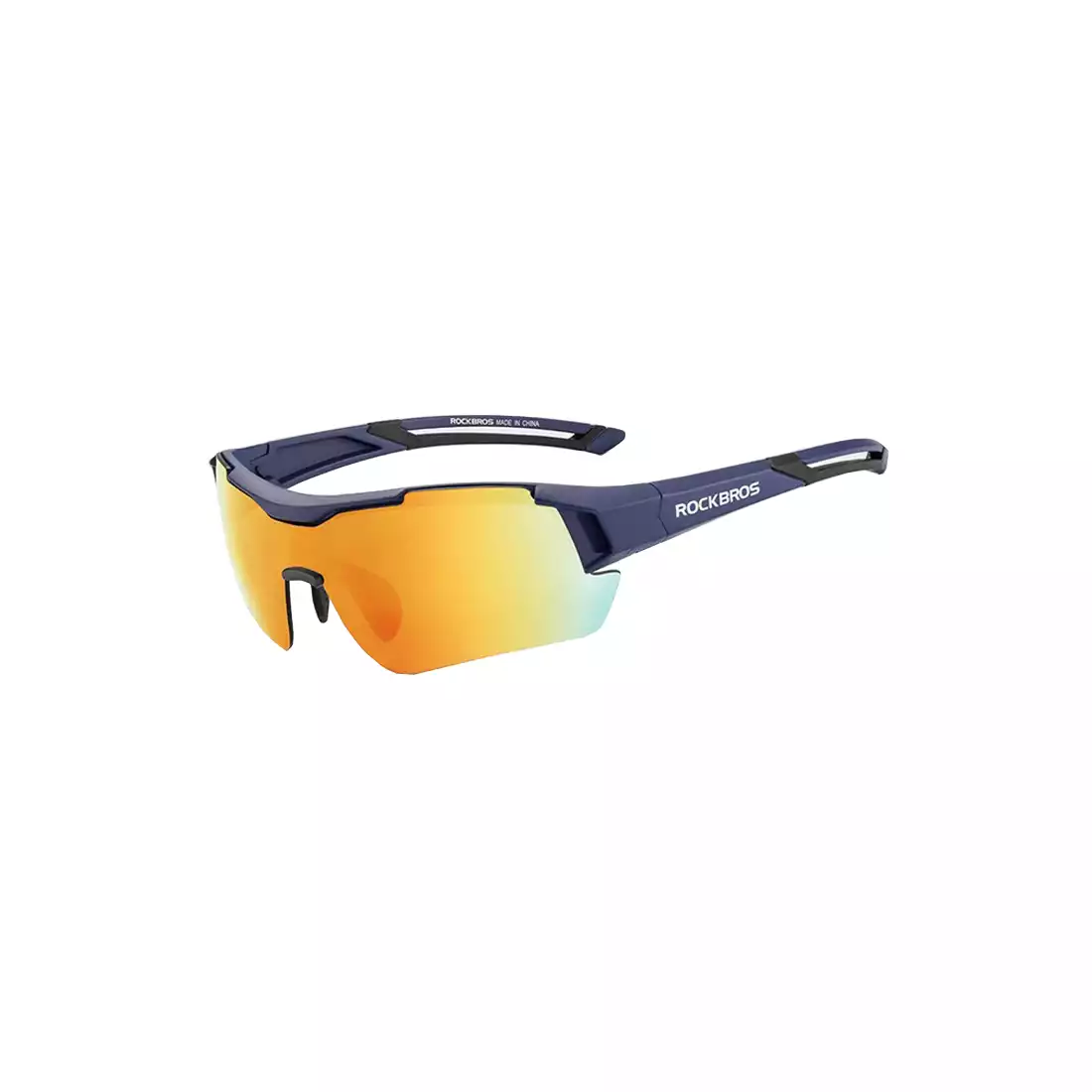 Rockbros 10118 okulary sportowe z polaryzacją + wkładka korekcyjna black-blue 
