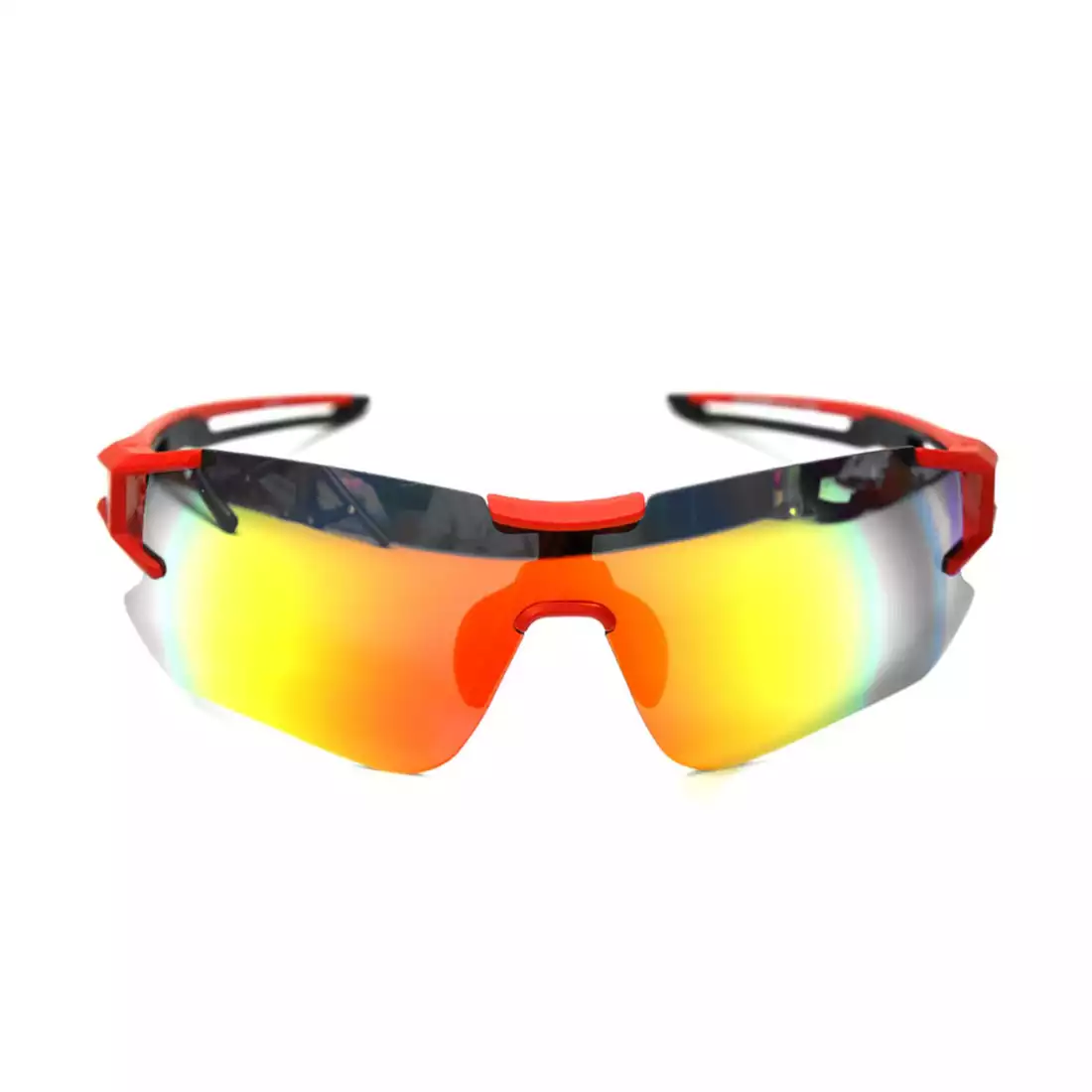 Rockbros 10128 okulary sportowe z polaryzacją + wkładka korekcyjna black-red 