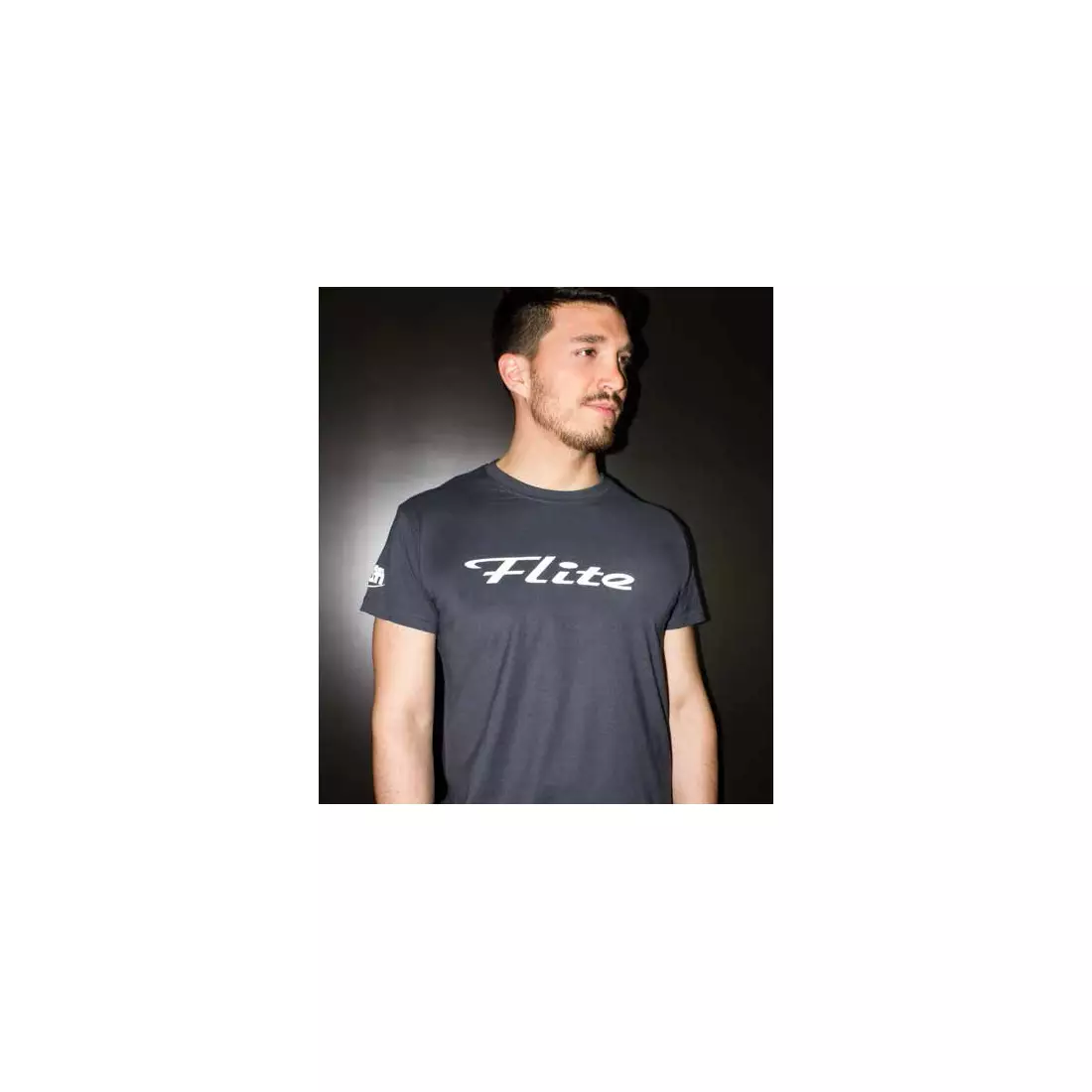 SELLE ITALIA koszulka męska z krótkim rękawem FLITE antracite grey SIT-98541S0000006