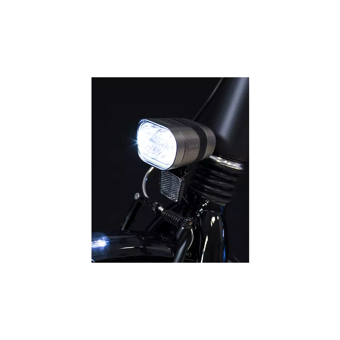 SPANNINGA lampka rowerowa przednia e-bike AXENDO 60 XE 200 lumenów SNG-H639028