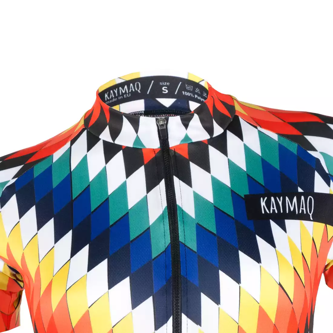 KAYMAQ DESIGN W1-M50 damska koszulka rowerowa krótki rękaw