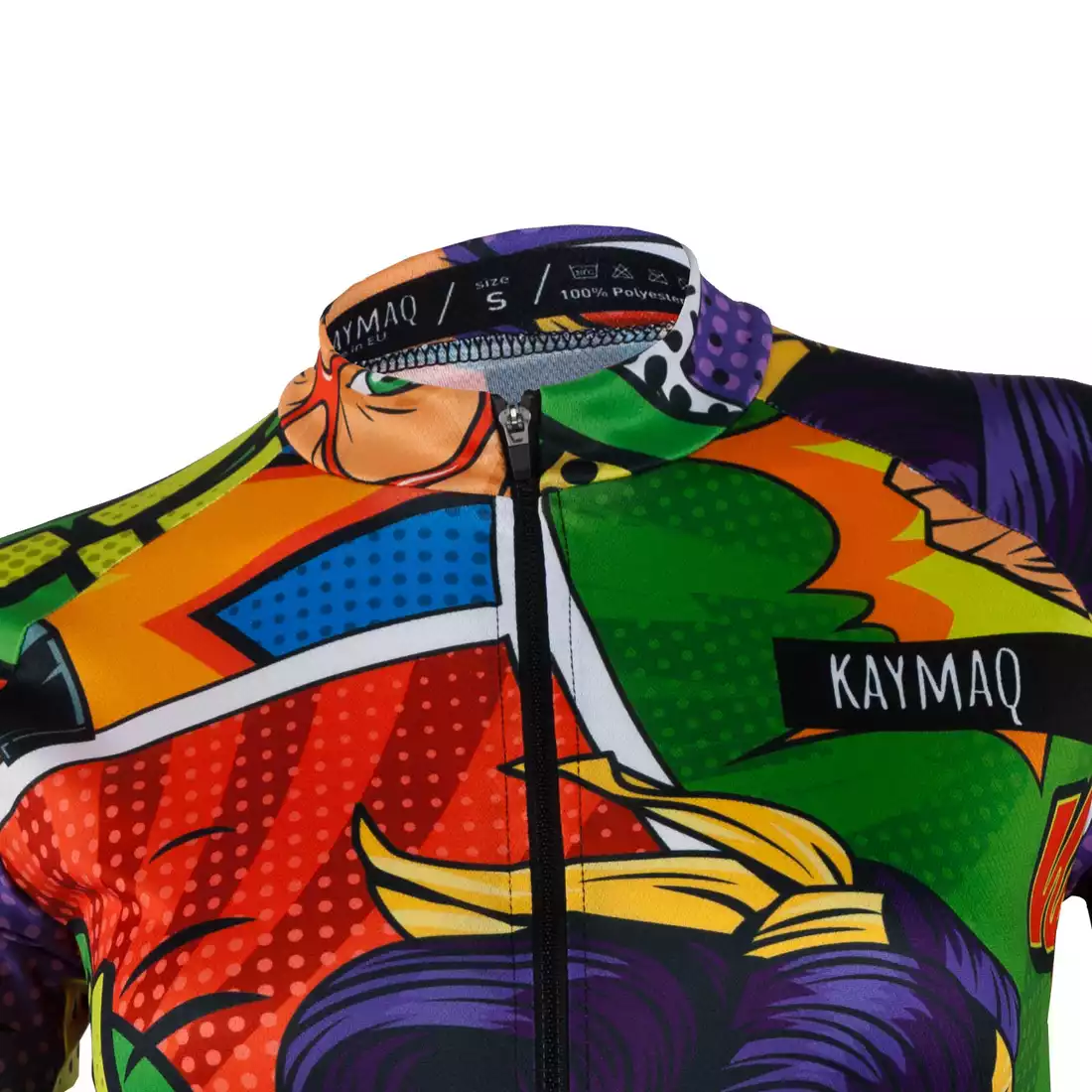 KAYMAQ DESIGN W26 damska koszulka rowerowa K/R 