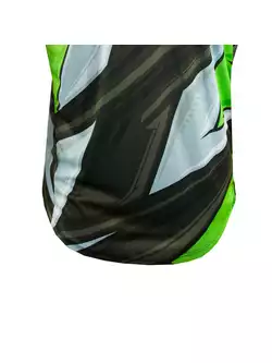 KAYMAQ DESIGN M43 męska luźna koszulka rowerowa MTB, fluor zielony