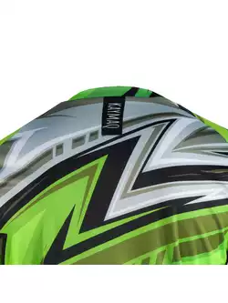 KAYMAQ DESIGN M50 męska luźna koszulka rowerowa MTB, fluor