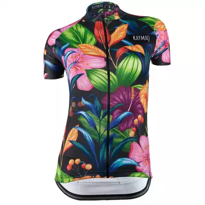 KAYMAQ DESIGN W14 damska koszulka rowerowa krótki rękaw