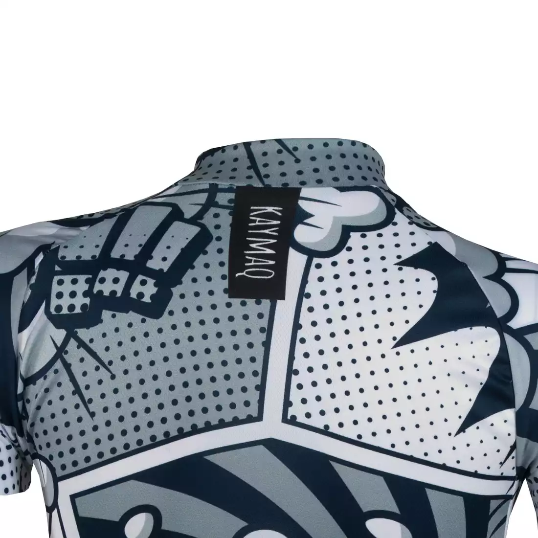 KAYMAQ DESIGN W24 damska koszulka rowerowa krótki rękaw
