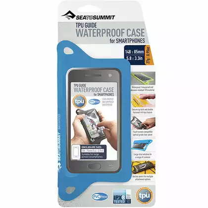 SEA TO SUMMIT Pokrowiec TPU Guide Waterproof Case for Smartphones ACTPUSMARTPH/BL/UNI r. UNI